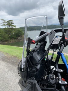 Ｖストローム250のスクリーン